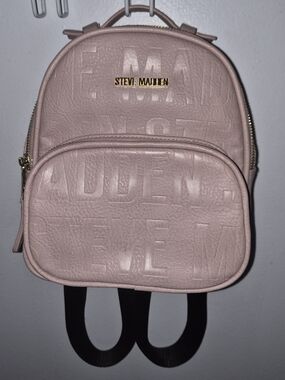 Steve Madden Blush Pink Mini Backpack